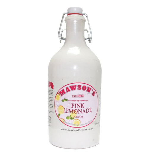 Mawson’s Pink Lemonade Cordial Stone Crock 500ml