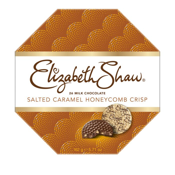 Elizabeth Shaw Milk Chocolate Salted Caramel Crisps