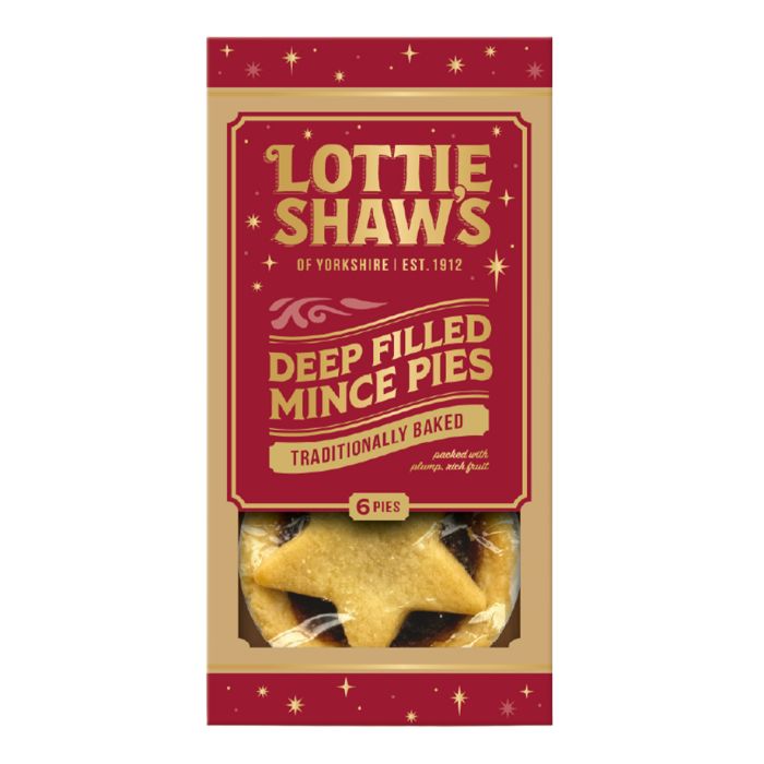 Lottie Shaw's Seriously Good Mince Pies 6 Pack