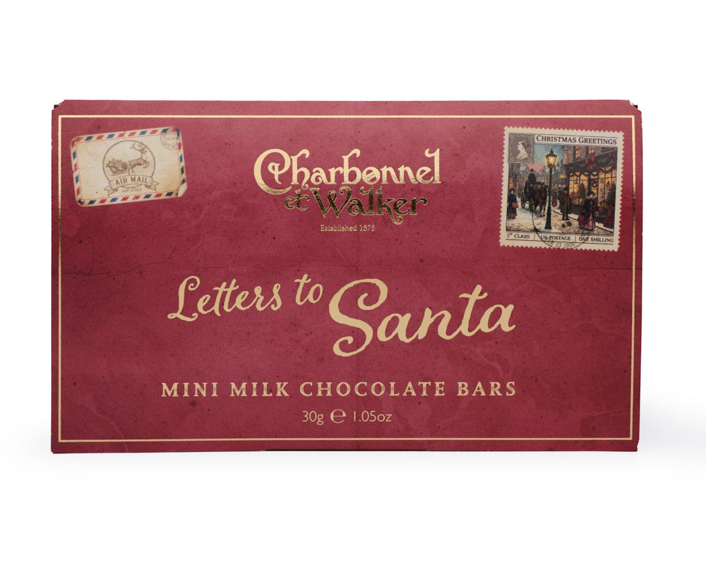 CHARBONNEL ET WALKER Letters to Santa in Milk Chocolate