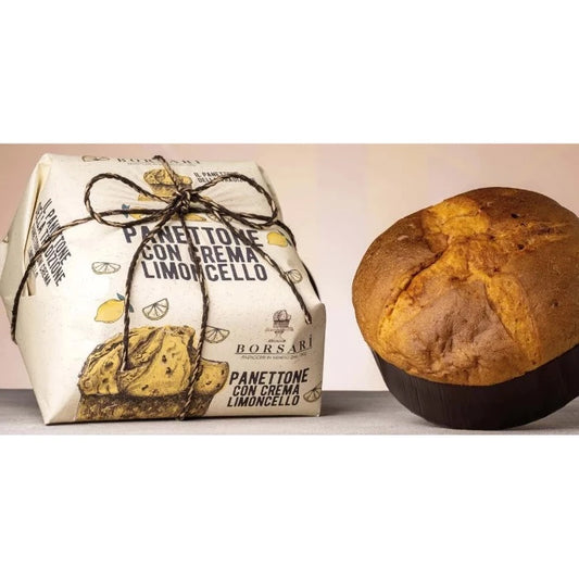 Borsari Limoncello Hand Wrapped Panettone 500g