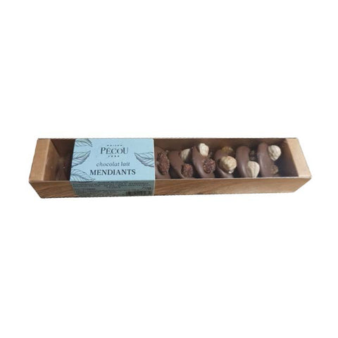 MAISON PECOU Mendiants Milk Chocolate Box 70g