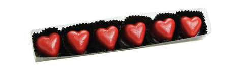 STICK OF MARZIPAN HEARTS 70g