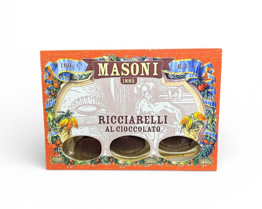 MASONI Chocolate Ricciarelli Gift Box 180g