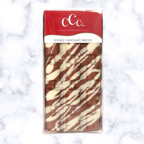 THE CAMBRIDGE CONFECTIONERY COMPANY Chocolate Drizzle Barrel Bar 90g