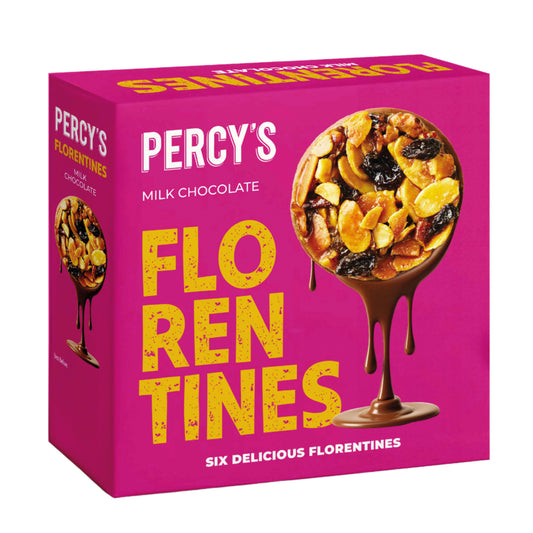 PERCY'S Milk Chocolate Florentines with Caramel