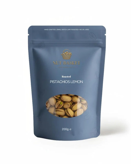 Nut Basket Lemon Roasted Pistachios 200g