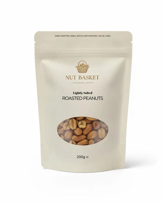 Nut Basket Lightly Salted Roasted Peanuts 200g