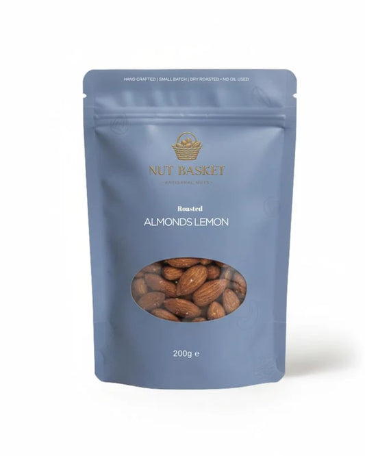 Nut Basket Lemon Roasted Almonds 200g