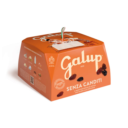 Galup Panettone Without Candied Fruit 750g Senza Canditi