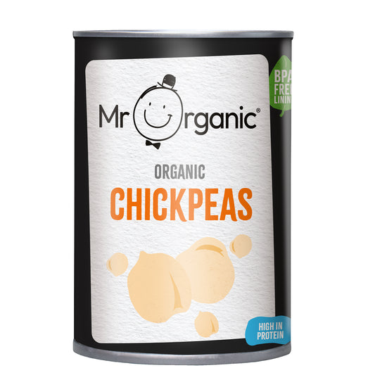 MR ORGANIC Organic Chickpeas 400g