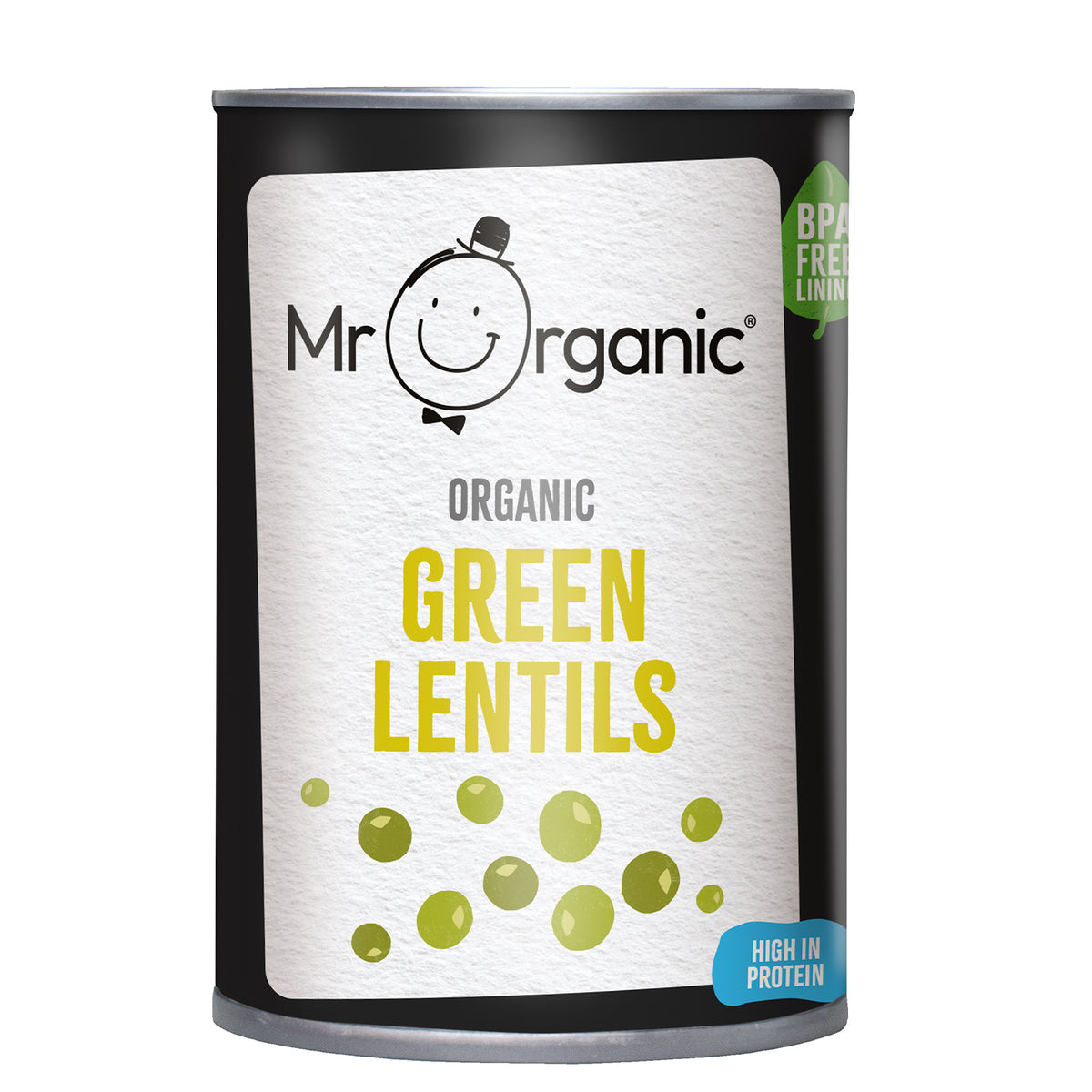 MR ORGANIC Organic Green Lentils 400g