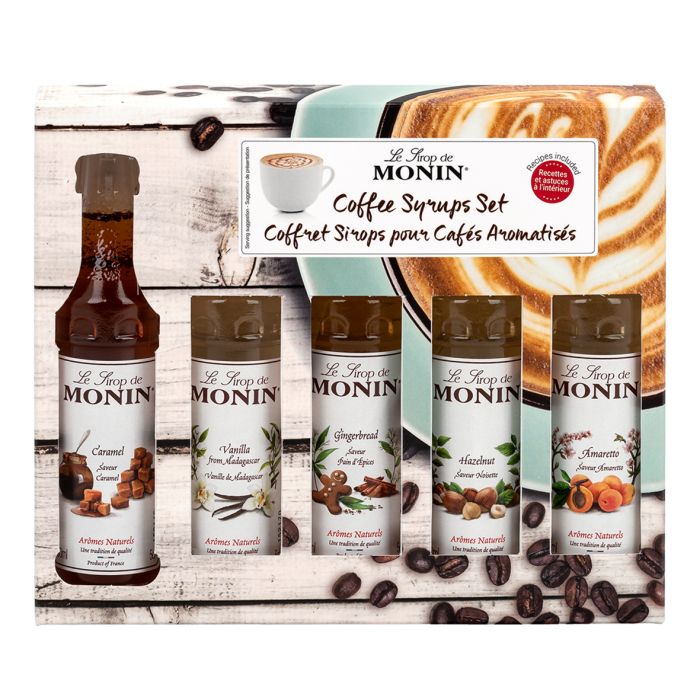 Monin Coffee Syrup Gift Pack