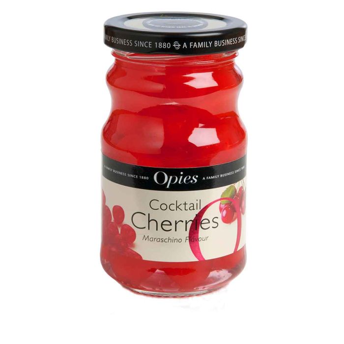 OPIES Red Maraschino Cocktail Cherries 225g