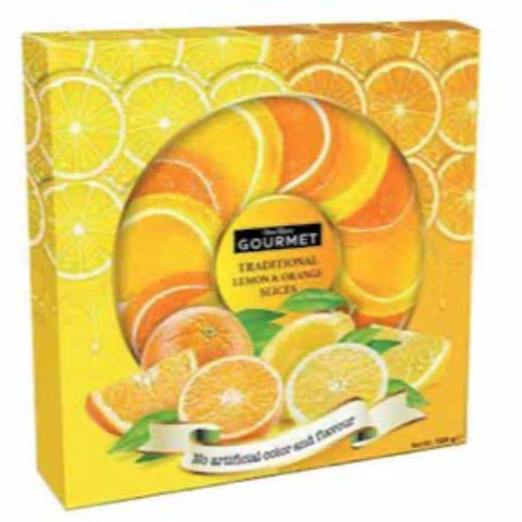 BON BON'S Gourmet Orange & Lemon Slices 200g