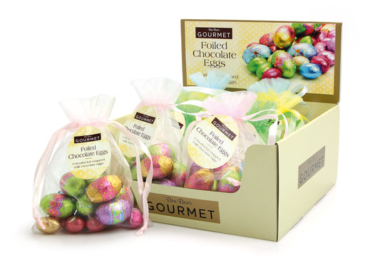 ORGANZA BAGS OF FOILED EGGS 100g