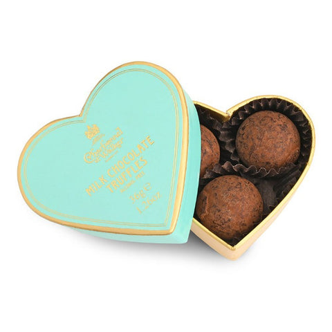 CHARBONNEL ET WALKER Milk Chocolate Truffles Mini Heart – Green 34g