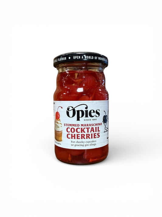 OPIES Red Maraschino Cocktail Cherries with Stem