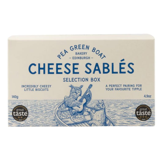 Pea Green Boat Cheese Sablés Selection Box 140g