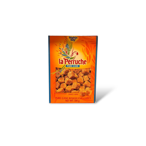 LA PERRUCHE Rough Cut Lump Brown Sugar 500g