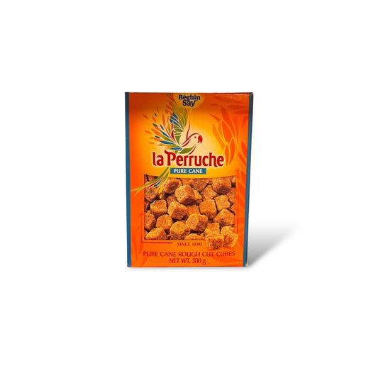 LA PERRUCHE Rough Cut Lump Brown Sugar 500g