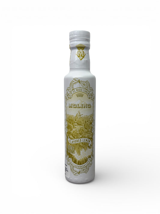 MOLINO Extra Virgin Olive Oil Lemon Glass Jar 250g
