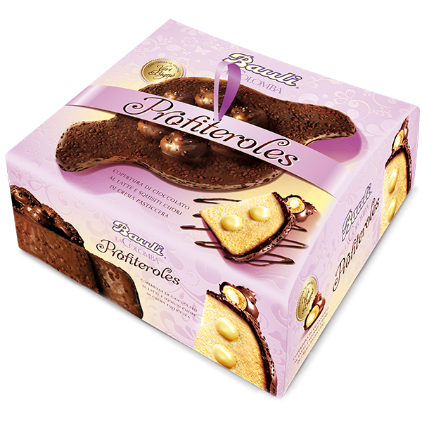 BAULI Colomba Profitterols 750g