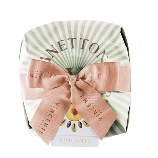 Vincente Printemps Panettone Pistachio and Peach 750g