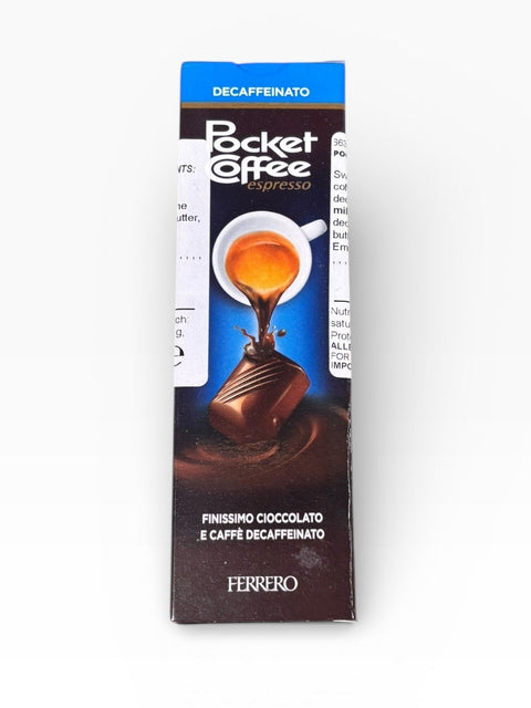 FERRERO Pocket Coffee Espresso Decaf Chocolates 5pcs