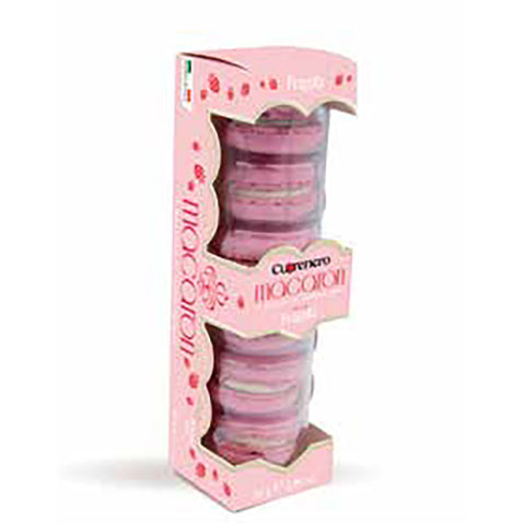 CUORENERO Strawberry Macarons 6pc 84g