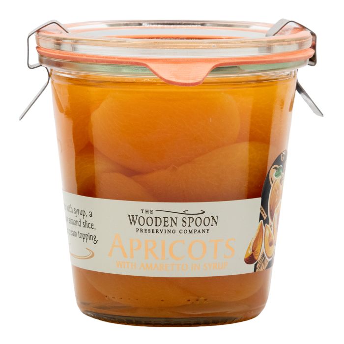 The Wooden Spoon Apricots & Amaretto in Syrup