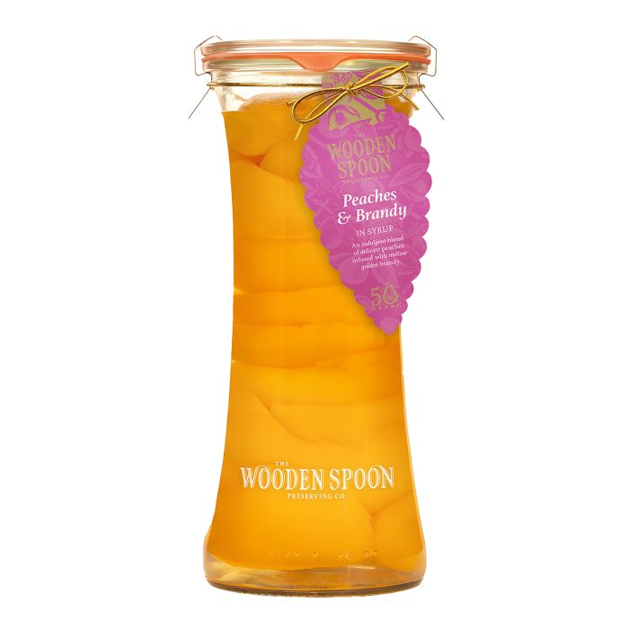 The Wooden Spoon Peaches & Brandy in Syrup