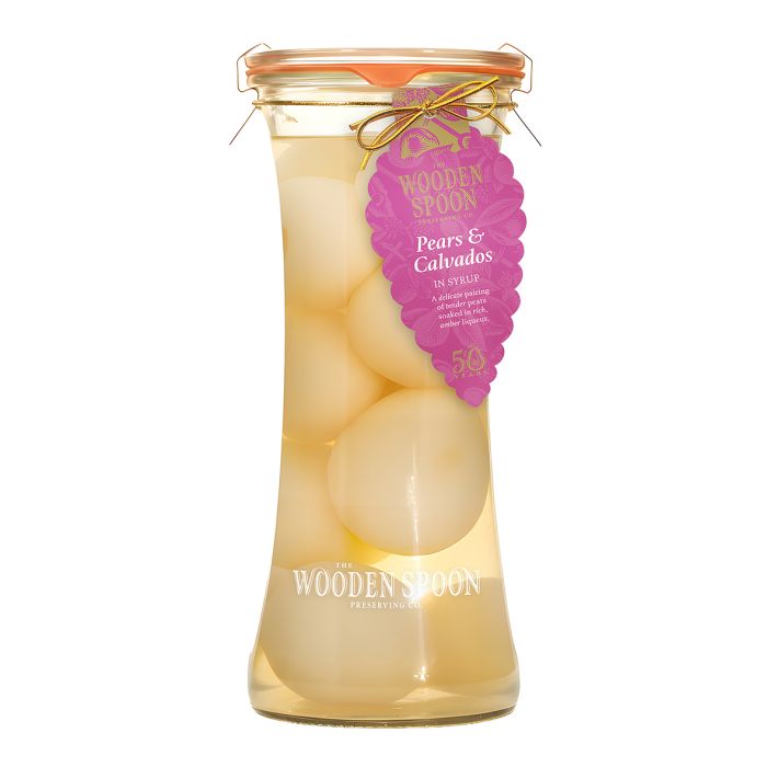 The Wooden Spoon Pears & Calvados in Syrup 680g