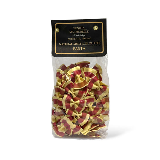 Tenuta Marmorelle Beetroot & White Pasta Bow 250g