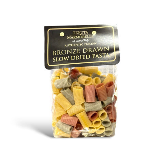 Tenuta Marmorelle Milticoloured Rigatoni 500g