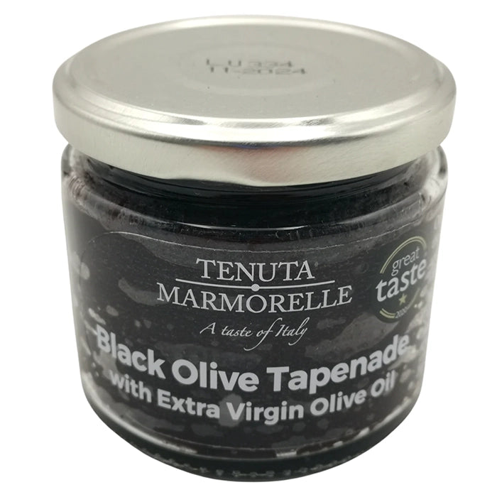 Tenuta Marmorelle Black Olive Tapenade 212ml jar