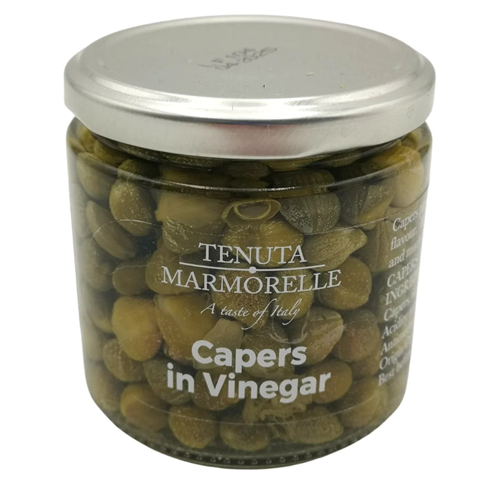 Tenuta Marmorelle Capers in Vinegar 212ml jar