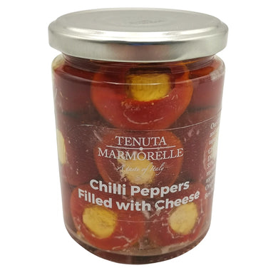 TENUTA MARMORELLE Chilli Peppers Filled with Feta Cheese 314ml