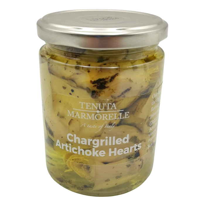 Tenuta Marmorelle Grilled Artichoke Hearts 314ml jar