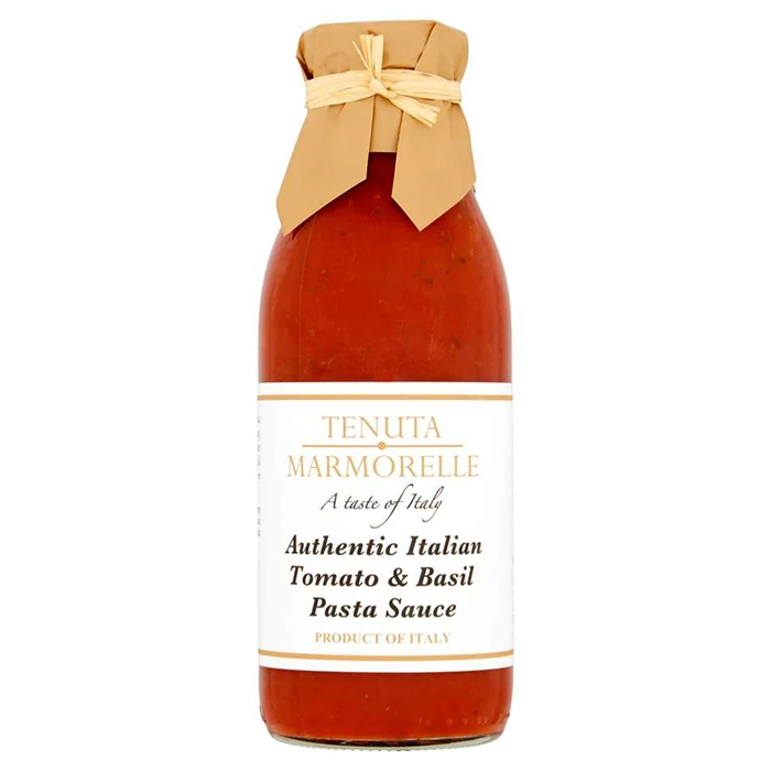 TENUTA MARMORELLE Pasta Sauces Authentic Italian Tomato and Basil 500ml