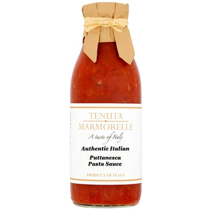 TENUTA MARMORELLE Pasta Sauce Authentic Italian Puttanesca 500ml