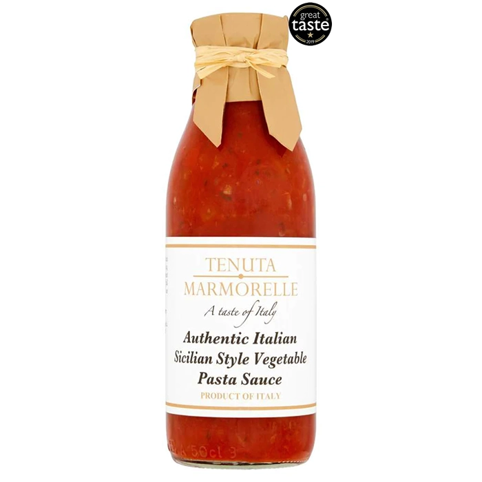 TENUTA MARMORELLE Pasta Sauce Sicilian Style Vegetable 500ml Gluten Free