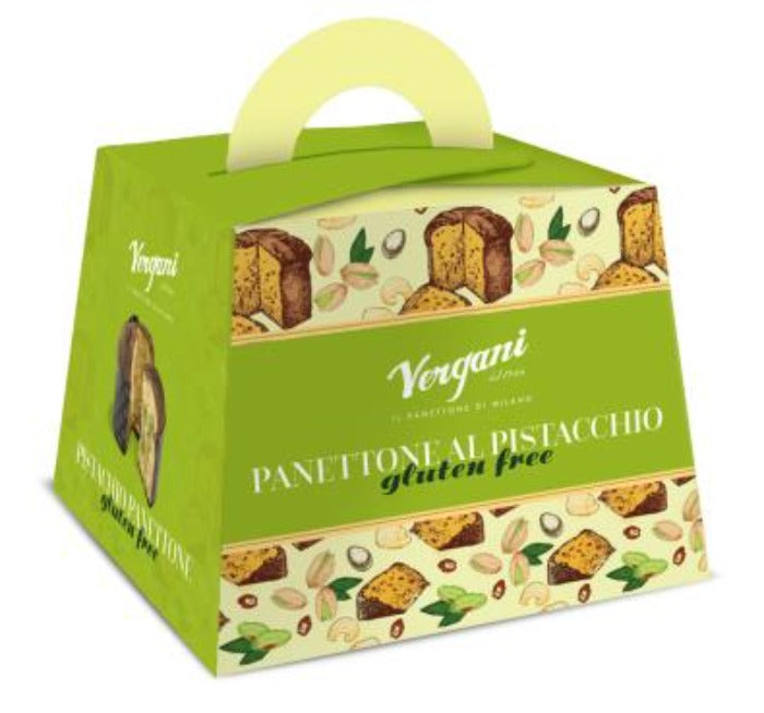 Vergani Gluten Free Pistachio Panettone 600g