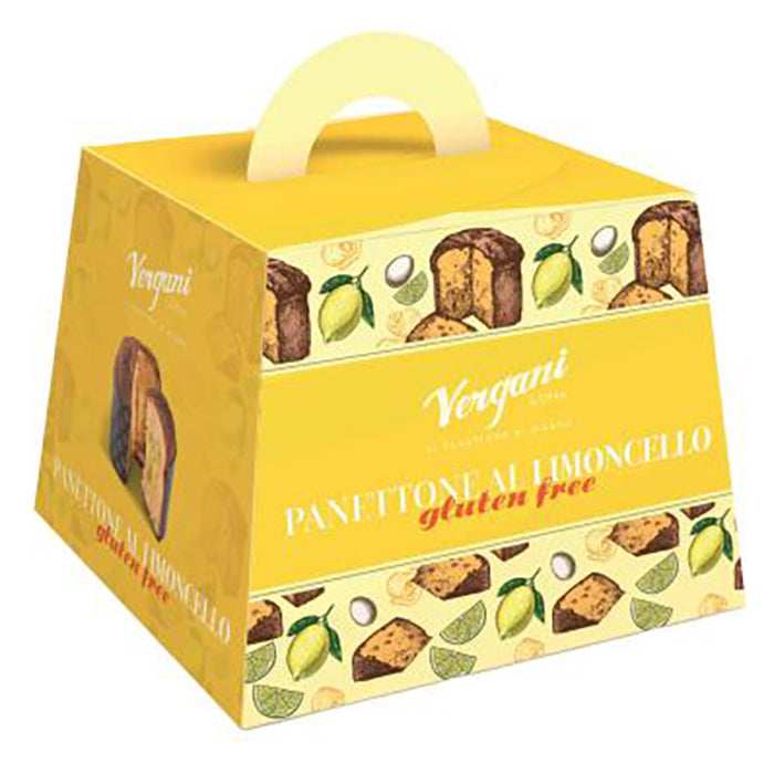 VERGANI Gluten Free Limoncello Panettone 600g