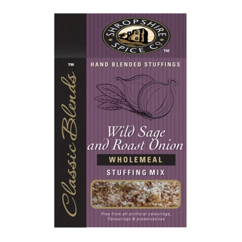 SHROPSHIRE SPICE CO Wild Sage & Rst. Onion W/Meal Stuffing Mix 150g