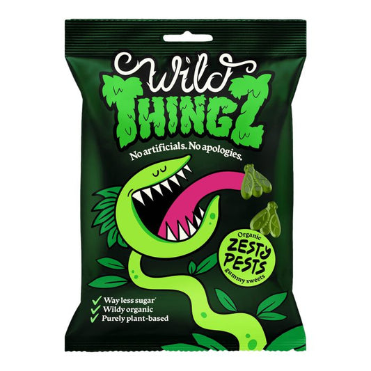 Wild Thingz Organic Vegan Zesty Pests 130g