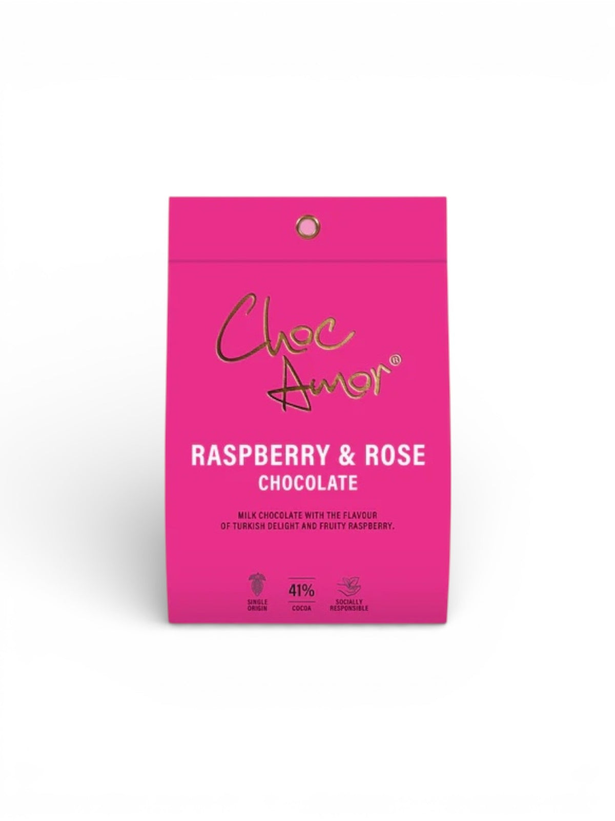 Choc Amor Raspberry Burst Dark Chocolate Bites 90g