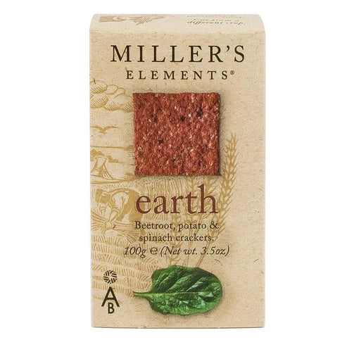 Miller’s Elements Earth Crackers 100g