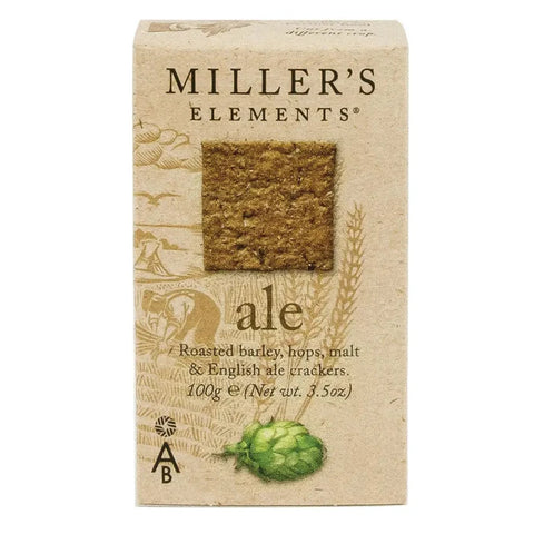 MILLER’S EARTH CRACKERS Element Ale 100g