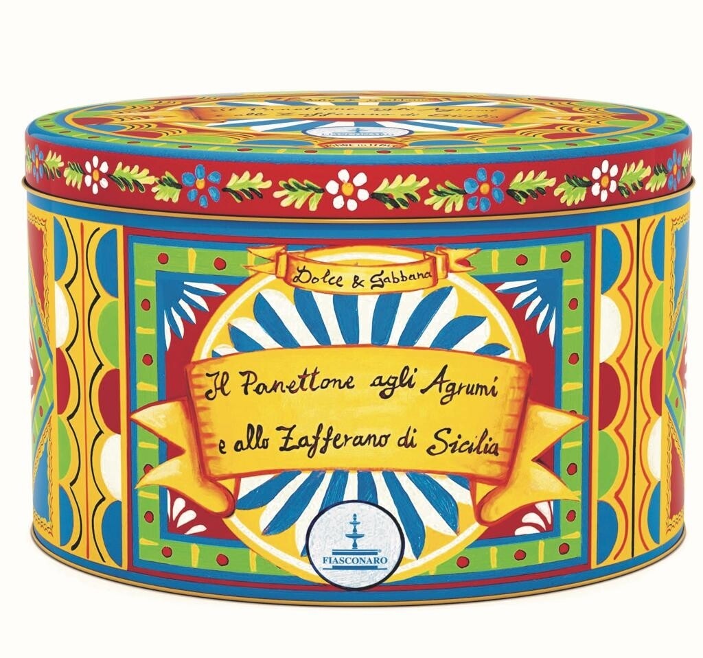 Fiasconaro x Dolce & Gabbana Panettone agli Agrumi e Zafferano